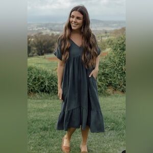 Neuflora Blue Midi dress